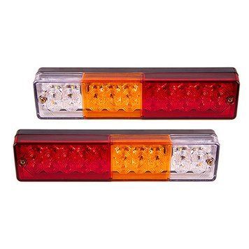Фонарь задний BL-64920 20LED/12-24V/238х51х31mm/2шт (BL-64920) BL-64920 фото
