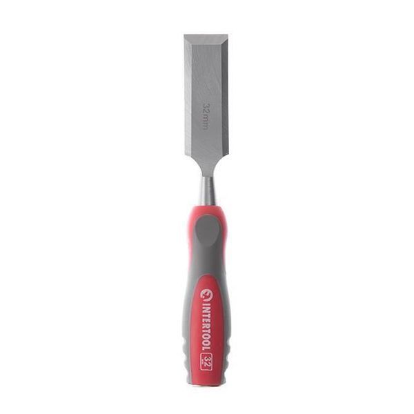 Стамеска 32 мм, Cr-V, двокомпонентна ручка INTERTOOL HT-3532 HT-3532 фото