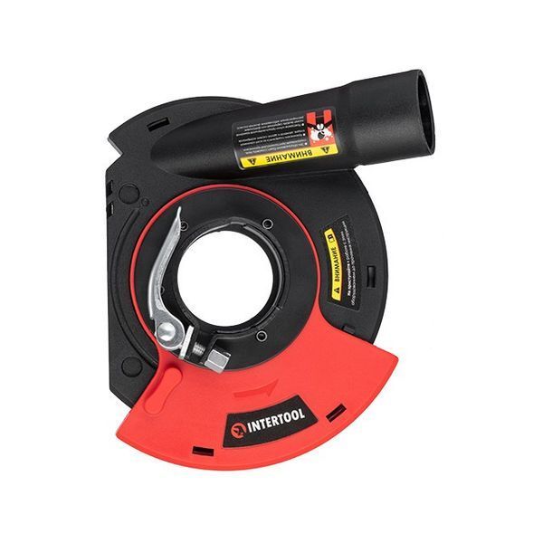 Кожух с пылеотводом под УШМ 125мм, для шлифовки INTERTOOL ST-0004 ST-0004 фото