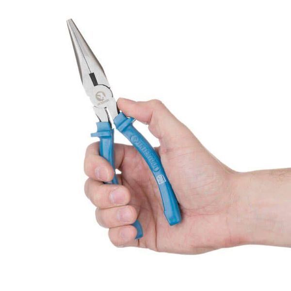 Щипці подовжені прямі 200 мм INTERTOOL HT-0123 HT-0123 фото