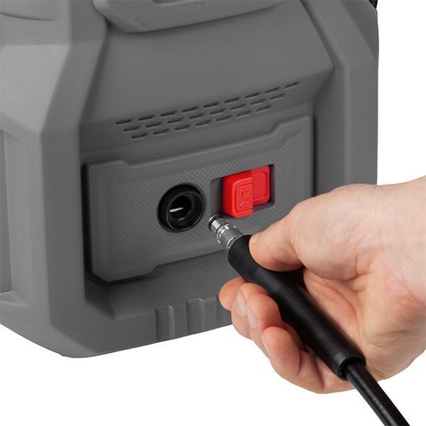 Мийка високого тиску 1600Вт, 6-7 л/хв, 90-130бар, шланг 5м INTERTOOL DT-1514 DT-1514 фото