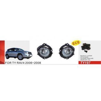 Фари дод.модель Toyota RAV-4 2005-08/TY-197/H11-12V55W/ел. дріт (TY-197) TY-197 фото