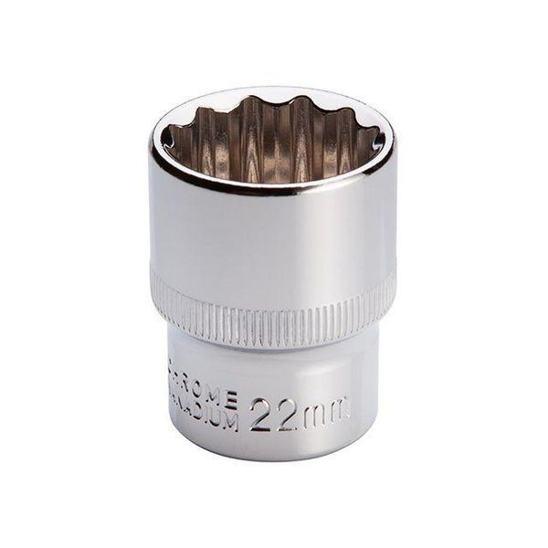 Головка двенадцатигранная 1/2", 22мм ET-0222 фото