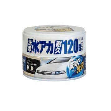 Мягкий воск для светлых авто SOFT99 Coating & Cleaning Wax White & Pearl 230г 64099 фото