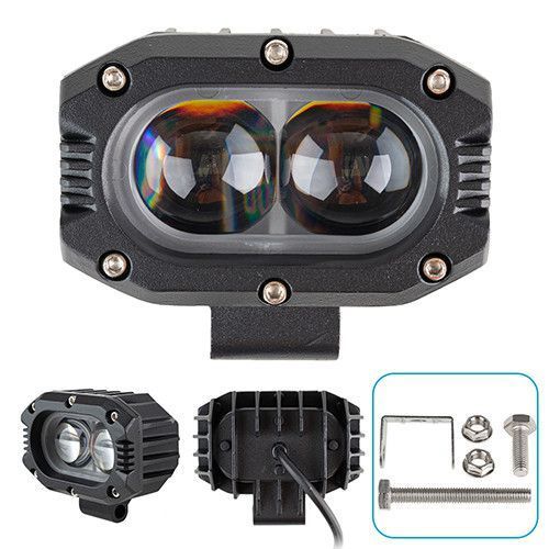 Фара робочого світла WLP-20S8 SPOT 2Led*20W (102*66*95)/ 9-36V/40W/4300K-6000K (WLP-20S8) WLP-20S8 фото