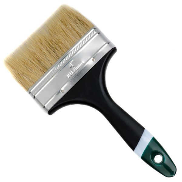 Кисть флейцевая 4&rdquo; INTERTOOL KT-1402 KT-1402 фото