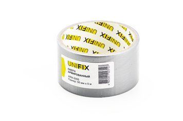 Лента клейкая армированная серая 50мм*5м UNIFIX ARM-5005 ARM-5005 фото