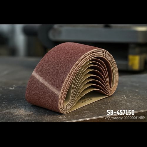 Alloid. Лента шлифовальная бесконечная 75х457мм, зерно 150, 10шт SB-457150 фото