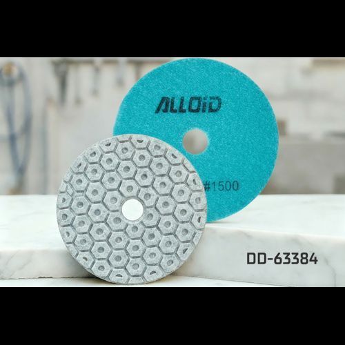 Alloid Pro. Круг алмазный шлифовальный на липучке COMBS 100 мм, зерно 1500 DD-63384 фото
