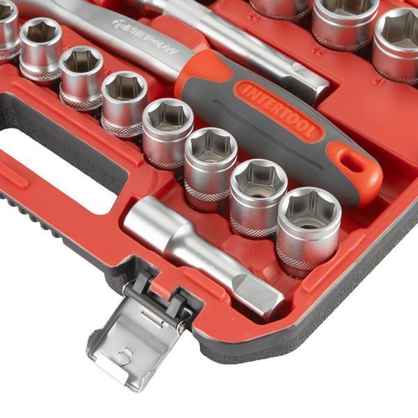 Набор инструментов 21ед., 1/2" INTERTOOL ET-9021 (ET-6021SP) ET-9021 фото
