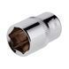Головка шестигранна 1/4", 12 мм, Cr-V. STORM ET-0442 фото 1