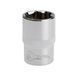 Головка шестигранна 1/2", 19x38 мм,&nbsp;хромо-ванадій INTERTOOL ET-0019 ET-0019 фото 4
