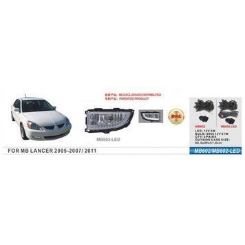 Фары доп.модель Mitsubishi Lancer 2005-07/MB-602-LED/9006-12V55W+3WLed/2в1/эл.проводка (MB-602-LED) MB-602-LED фото