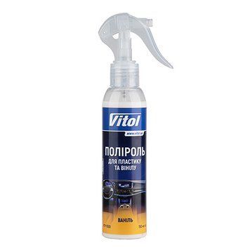 Полироль для пластика и винила VITOL 150 мл Ваниль (VTP-1502) VTP-1502 фото