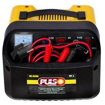 Зарядное устр-во PULSO BC-40100 6-12V/10A/12-200AHR/стрел.индик. (BC-40100) BC-40100 фото