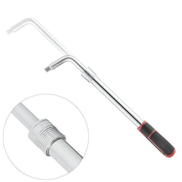 Ключ балонний телескопічний 1/2", 17/19, 21/23 мм, Cr-V, чохол, STORM INTERTOOL HT-1601 HT-1601 фото