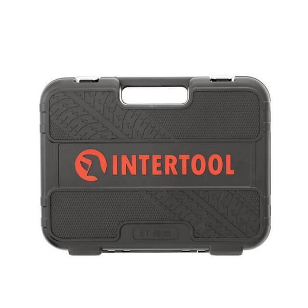 Набір інструментів 73 од. STORM, 1/2", 1/4", Сr-V INTERTOOL ET-8073 ET-8073 фото